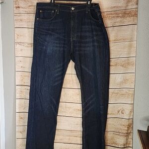 Classic Indigo Straight Men's Jeans 505